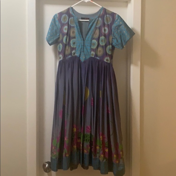 Fish Fry Small Anthropologie Dress - Picture 1 of 5
